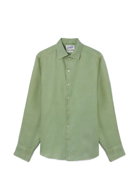  Mc2 Saint Barth Linen Shirt - Green 
