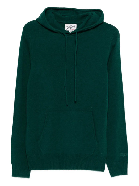  Mc2 Saint Barth Mahony Wool Hoodie - Green 