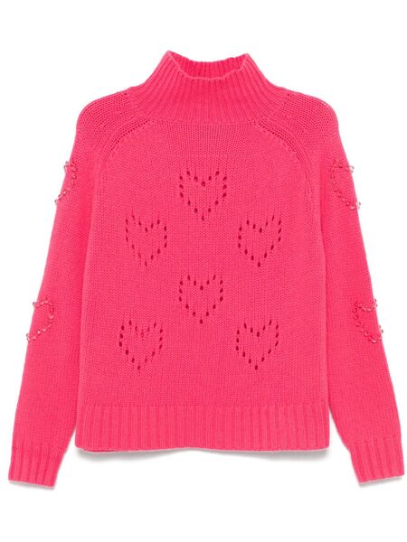  Mc2 Saint Barth Meghan Sweater - Pink 
