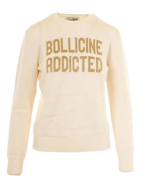  Mc2 Saint Barth New Queen Long-sleeves Sweater - Neutrals 