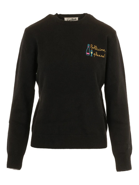  Mc2 Saint Barth New Queen Sweater - Black 