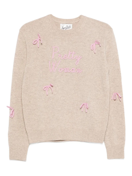  Mc2 Saint Barth New Queen Sweater - Neutrals 