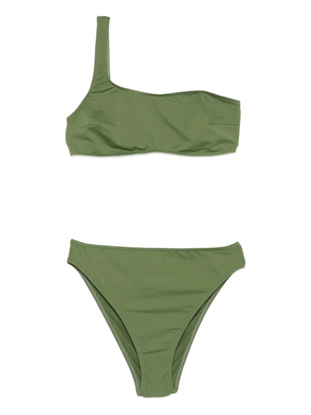  Mc2 Saint Barth One-shoulder Strap Bikini - Green 