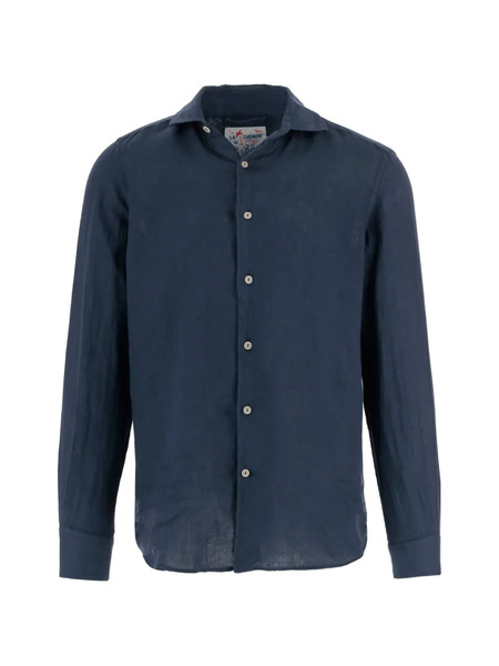 Mc2 Saint Barth Pamplona Buttoned Shirt - Blue 