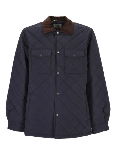  Mc2 Saint Barth Quilted Pocket Jacket - Blue 