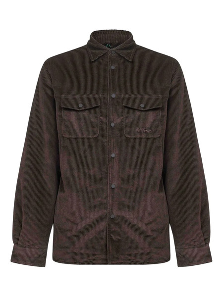  Mc2 Saint Barth Snap Button Corduroy Jacket - Brown 
