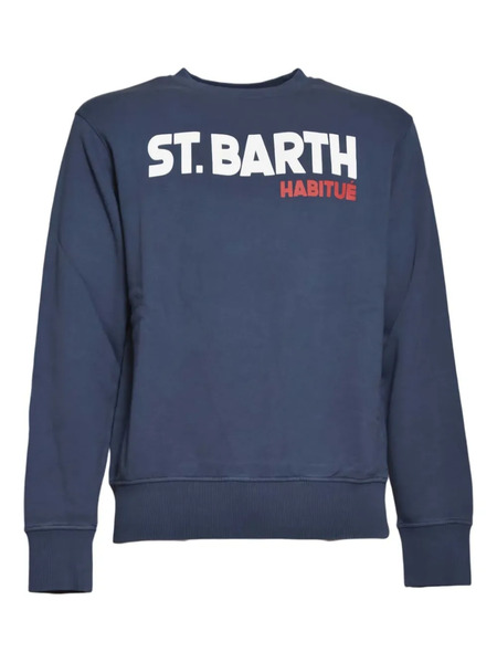  Mc2 Saint Barth Soho Crew-neck Sweatshirt - Blue 