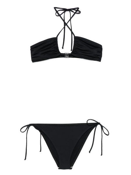  Mc2 Saint Barth Tie-fastening Bikini - Black 