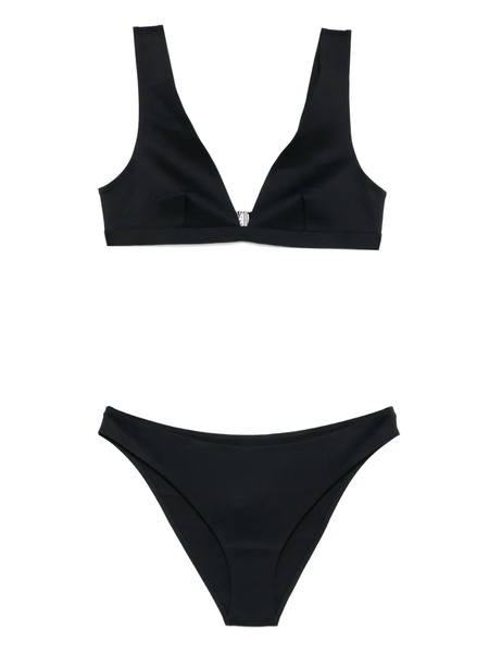  Mc2 Saint Barth V-neck Clasp Bikini - Black 