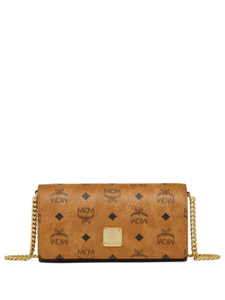  Mcm Aren Crossbody Bag - Brown 