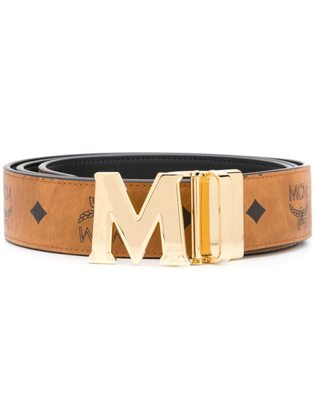  Mcm Claus M Reversible Belt - Brown 