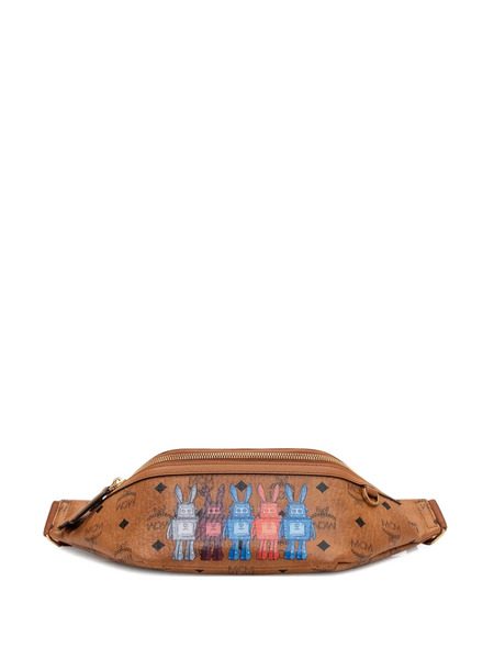  Mcm Fursten Print Belt Bag - Neutrals 