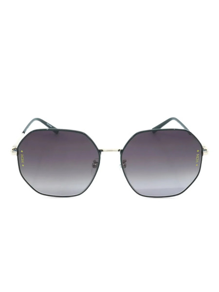  Mcm Hexagonal-frame Sunglasses - Black 