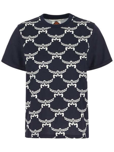  Mcm Logo-print T-shirt - Blue 