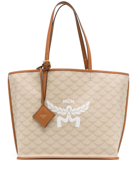  Mcm Medium Himmel Tote Bag - Neutrals 
