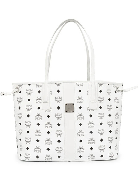  Mcm Medium Liz Reversible Tote Bag - White 