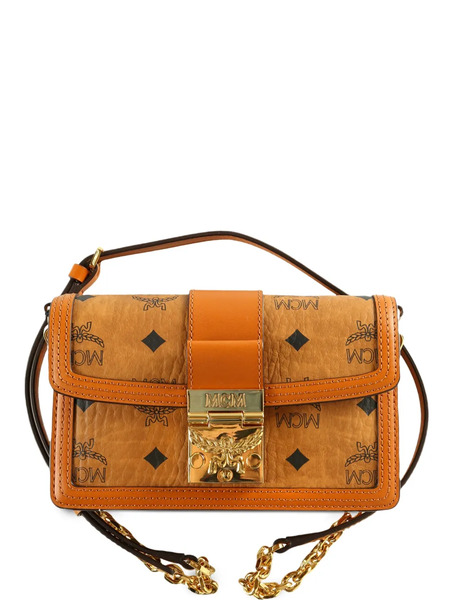  Mcm Mini Tracy Shoulder Bag - Brown 