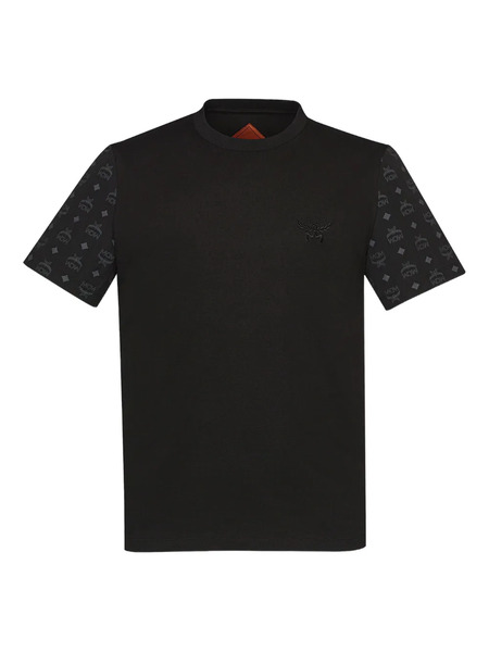  Mcm Monogram-pattern T-shirt - Black 