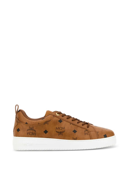  Mcm Neo Terrain Visetos Sneakers - Brown 