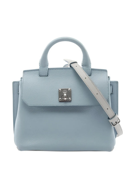  Mcm Pre-owned 1910s Leather 2way Handbag - Blue 