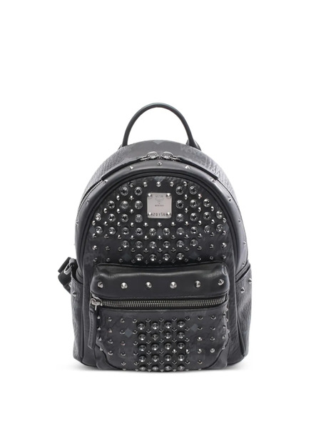  Mcm Pre-owned 2000s Studded Backpack - Black 
