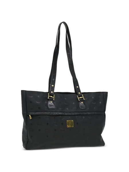  Mcm Pre-owned Vicetos Logogram Shoulder Bag - Black 