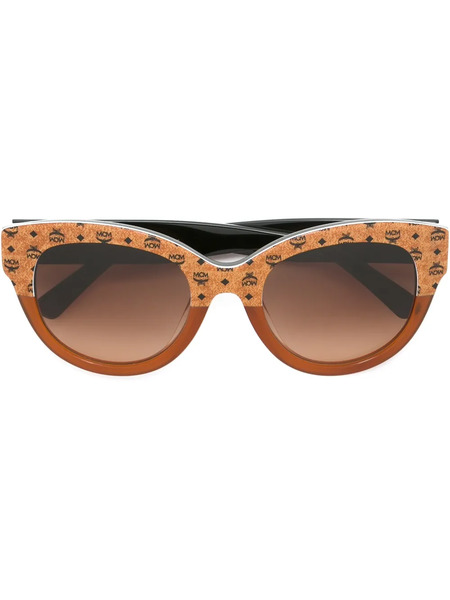  Mcm Round Frame Sunglasses - Brown 