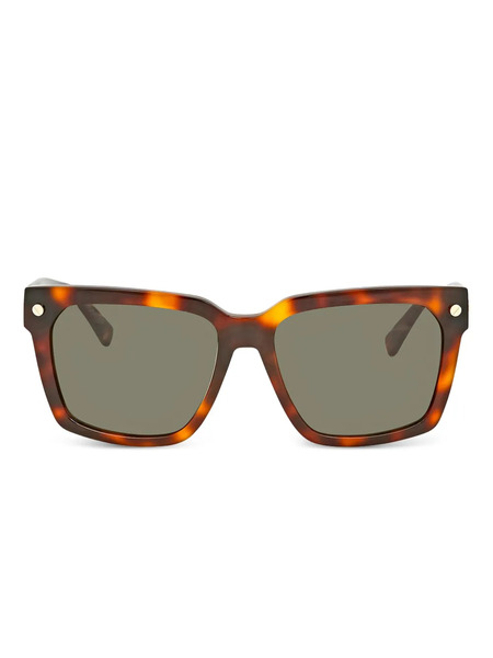  Mcm Square Tortoiseshell Sunglasses - Brown 