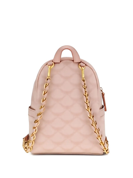  Mcm Stark Lauretos Chain Backpack - Pink 