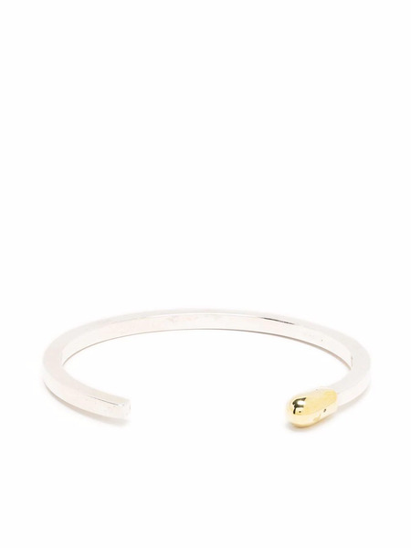  M.cohen Matchstick Open Cuff - Silver 