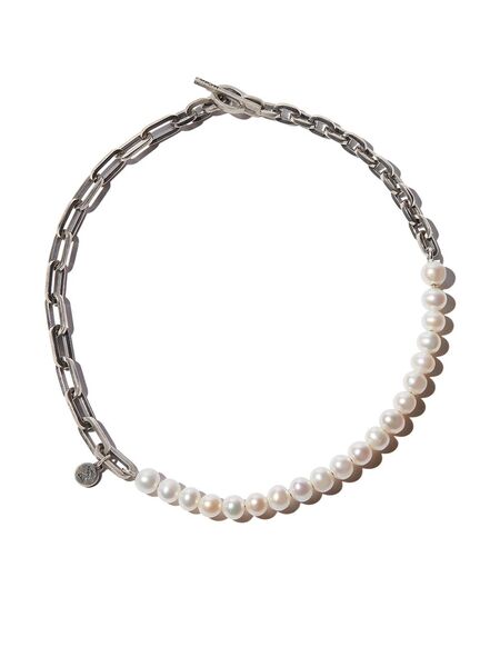  M.cohen Pearl-link Bracelet - Silver 