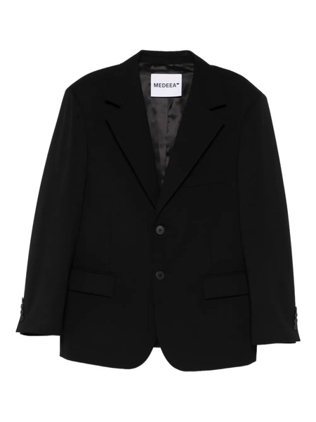  Medeea Rings Deconstructed Blazer - Black 