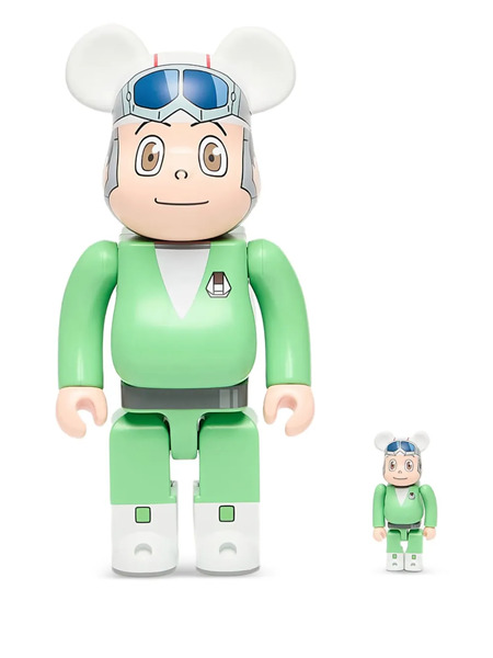  Medicom Toy Bearbrick Bon 100% & 400% - Green 