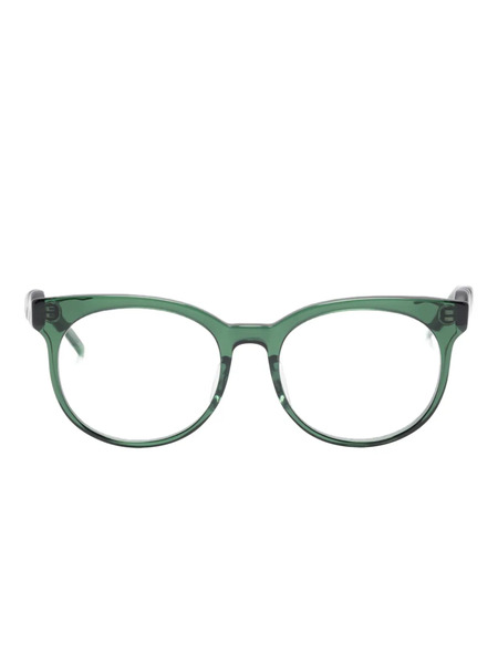  Megane And Me Round-frame Glasses - Green 