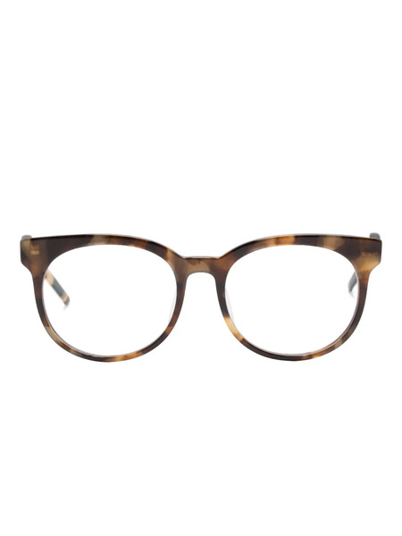  Megane And Me Tortoiseshell-pattern Glasses - Brown 