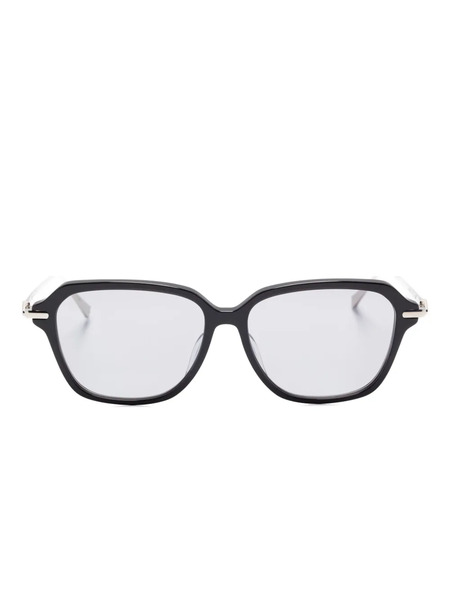  Megane And Me Unity Square-frame Sunglasses - Black 