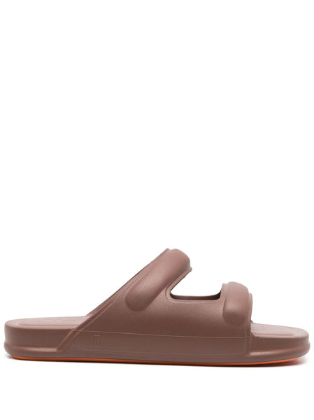  Melissa Free Grow Slip-on Slides - Brown 