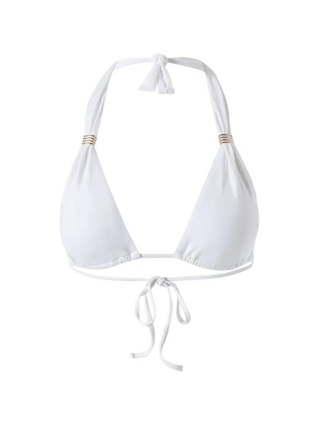  Melissa Odabash Grenada Triangle Bikini Top - White 
