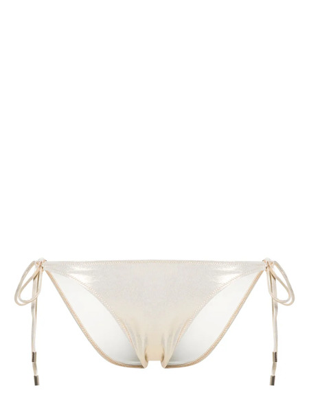  Melissa Odabash Kay West Metallic Bikini Bottom - Gold 