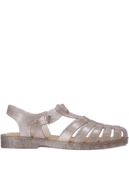  Melissa Possession Glittered Sandals - Neutrals 