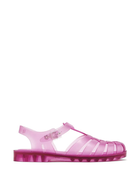  Melissa T-strap Buckle Sandals - White 
