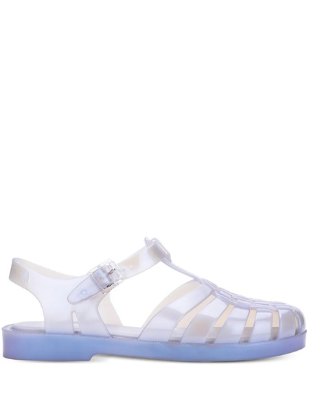  Melissa Translucent Strappy Sandals - Neutrals 