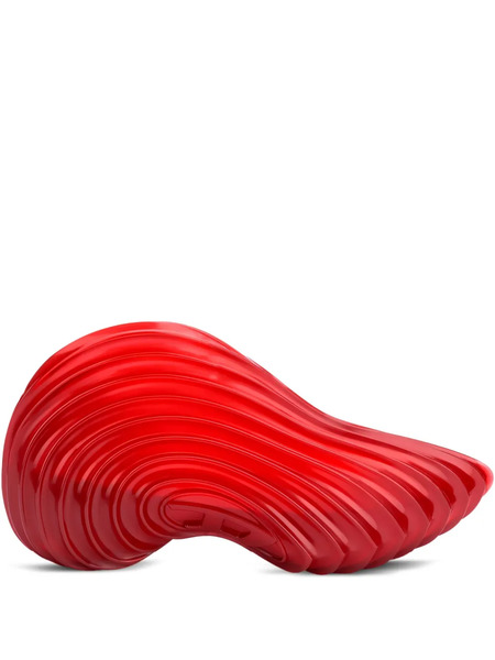  Melissa X Diesel Ad. Quantum Wave-pattern Sneakers - Red 