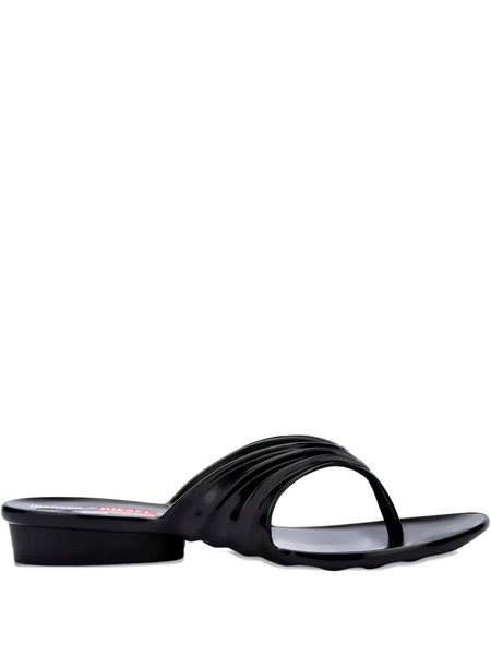  Melissa X Diesel Thong Flip-flops - Black 