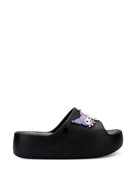  Melissa X Hello Kitty And Friends Free Platform Slides - Black 