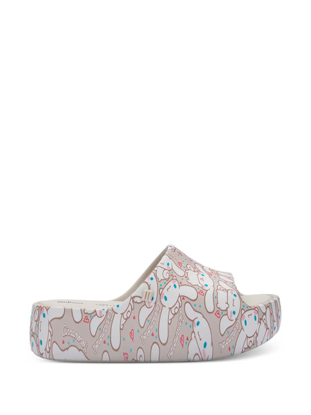 Melissa X Hello Kitty And Friends Free Platform Slides - Neutrals 