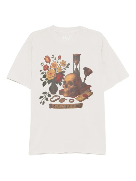  Melt Graphic-print T-shirt - Neutrals 