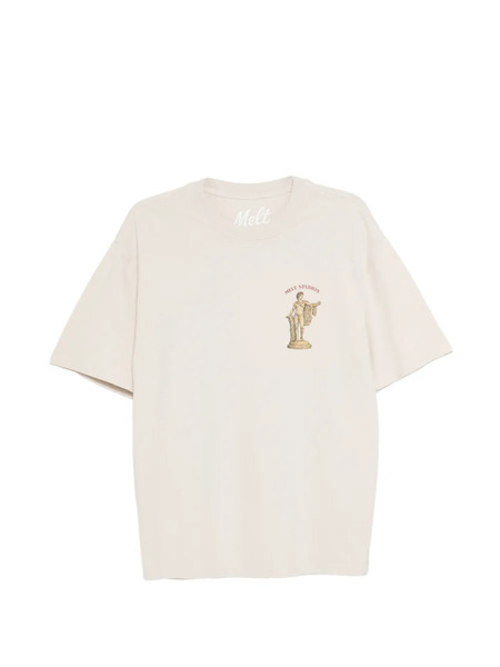  Melt Graphic-print T-shirt - Neutrals 