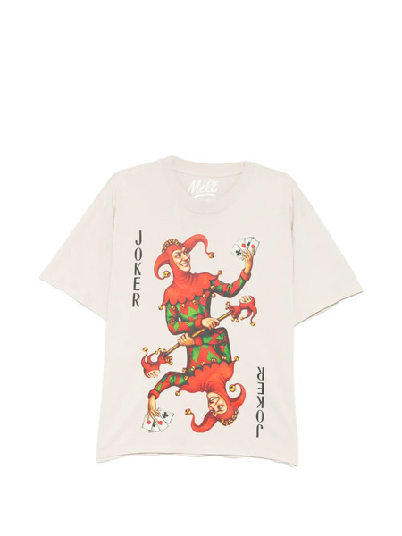  Melt Graphic-print T-shirt - Neutrals 