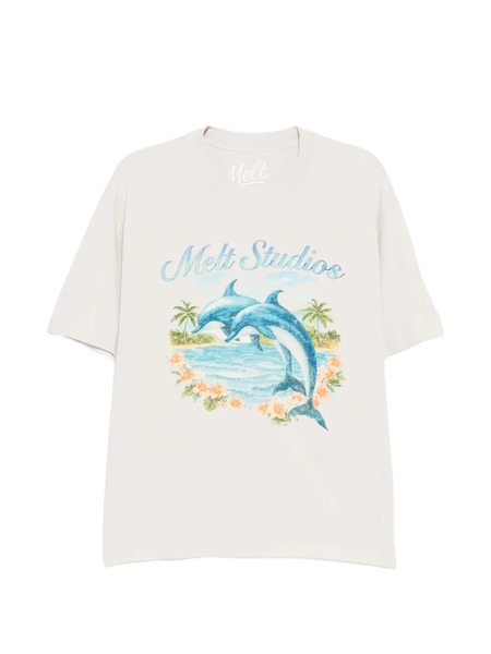  Melt Printed T-shirt - Neutrals 